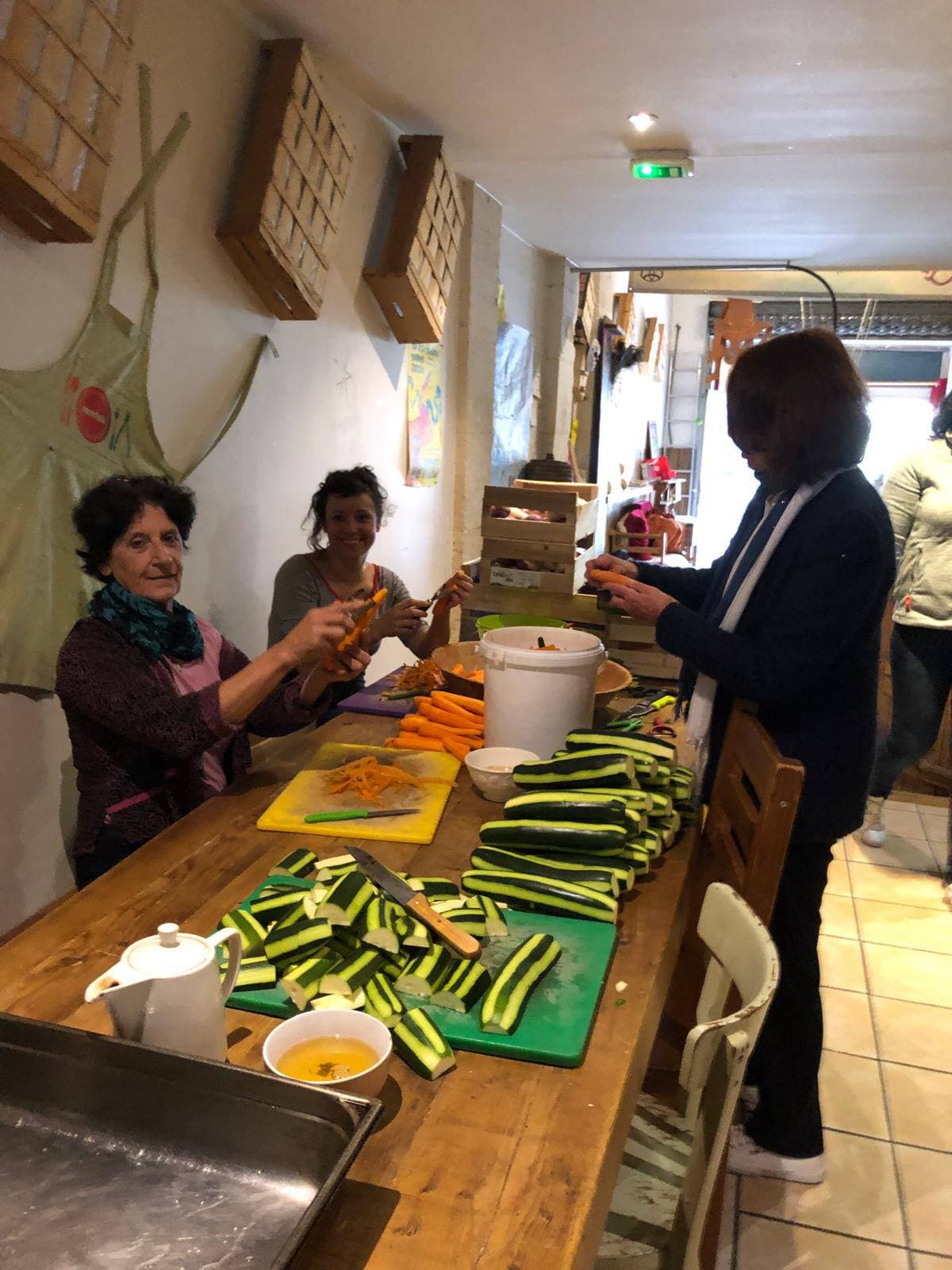 Ce dimanche 13 octobre, nous serons aux fourneaux au Fenouil à Vapeur