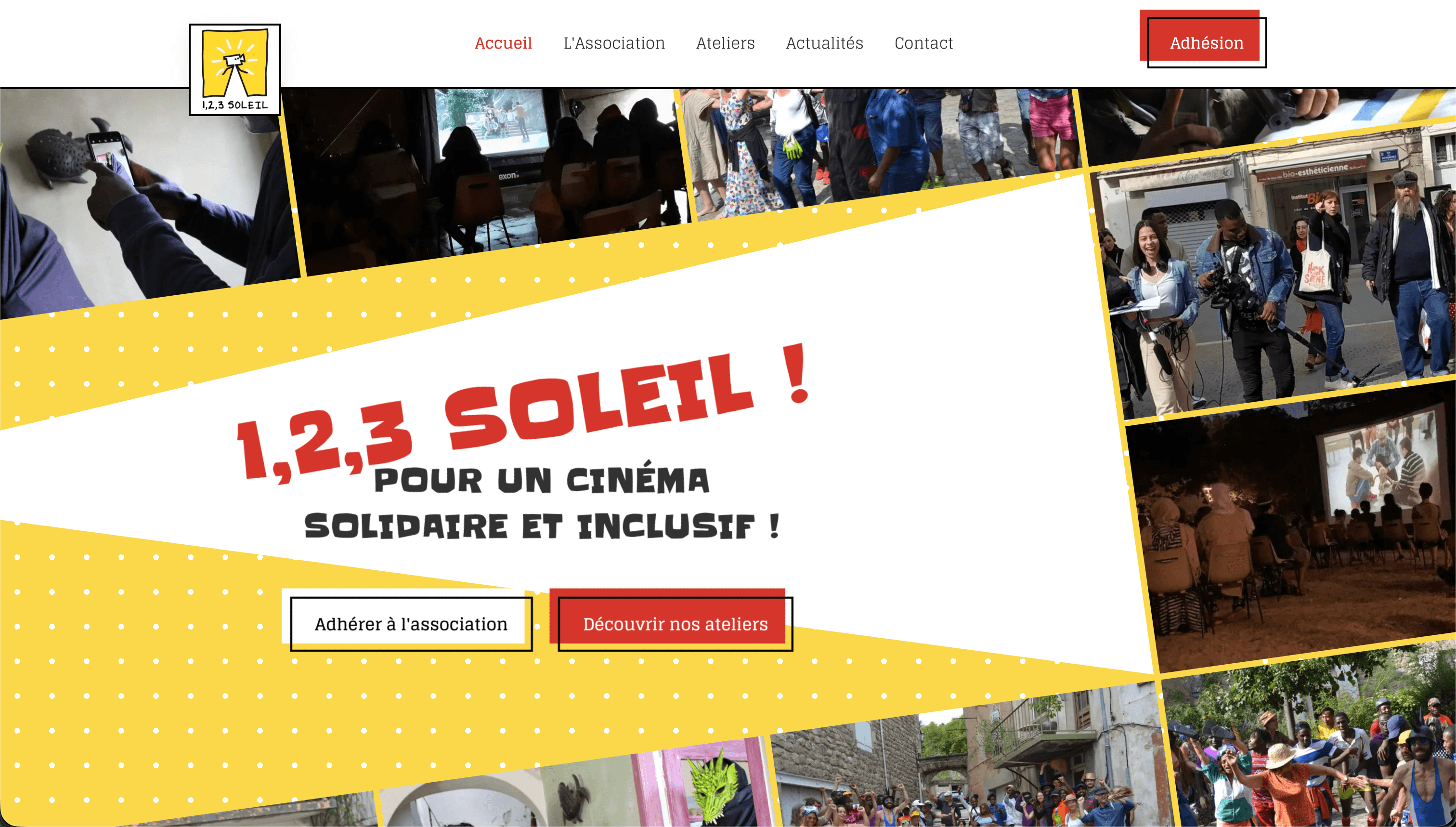 Le site officiel de 123 Soleil est désormais en ligne.