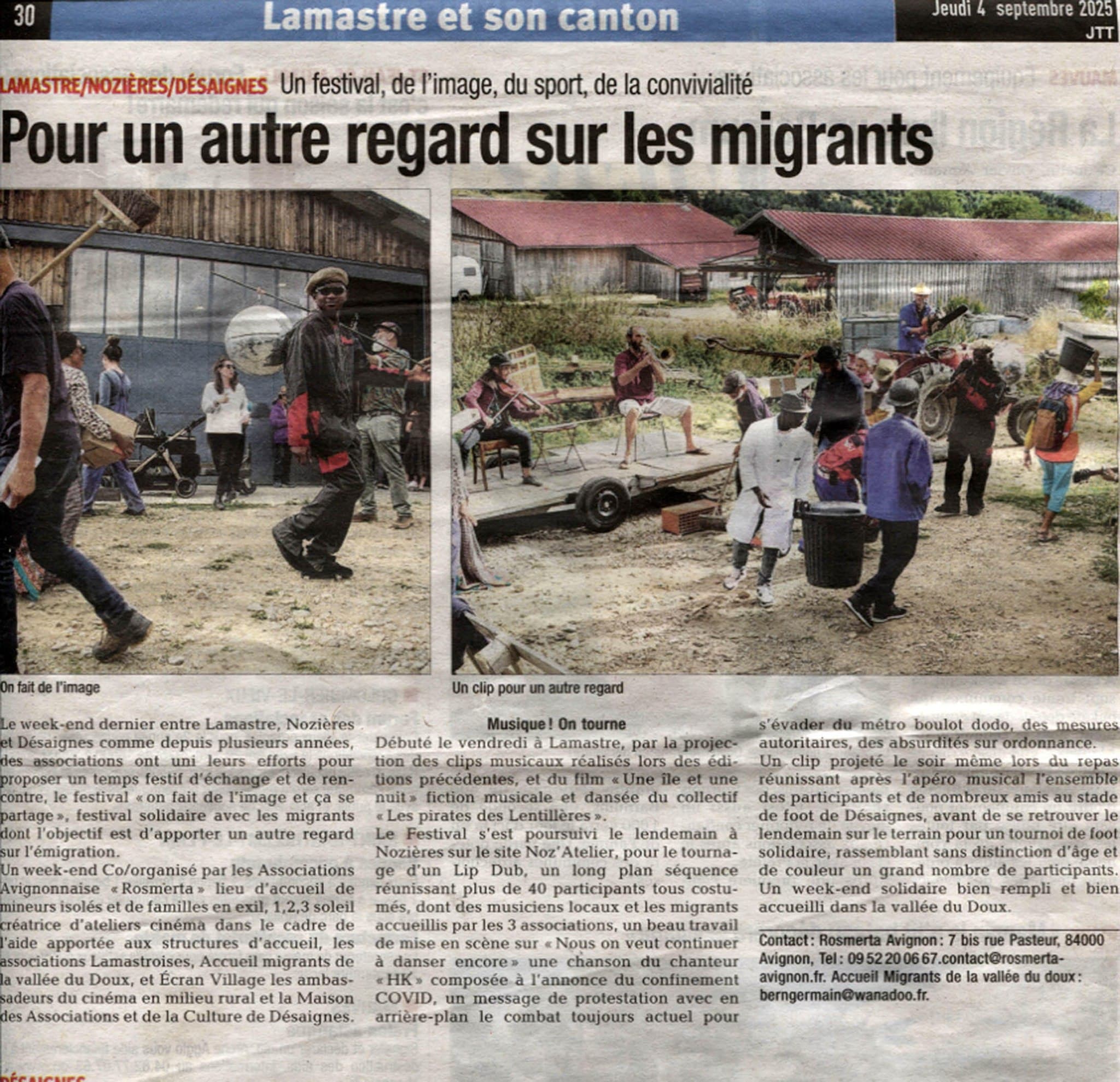 Presse :  On fait de l'image ça se partage !